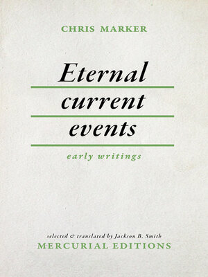 cover image of Eternal Current Events